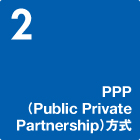 2.PPP（Public Private Partnership）方式